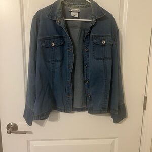 Columbia Blue Jean Jacket XXL